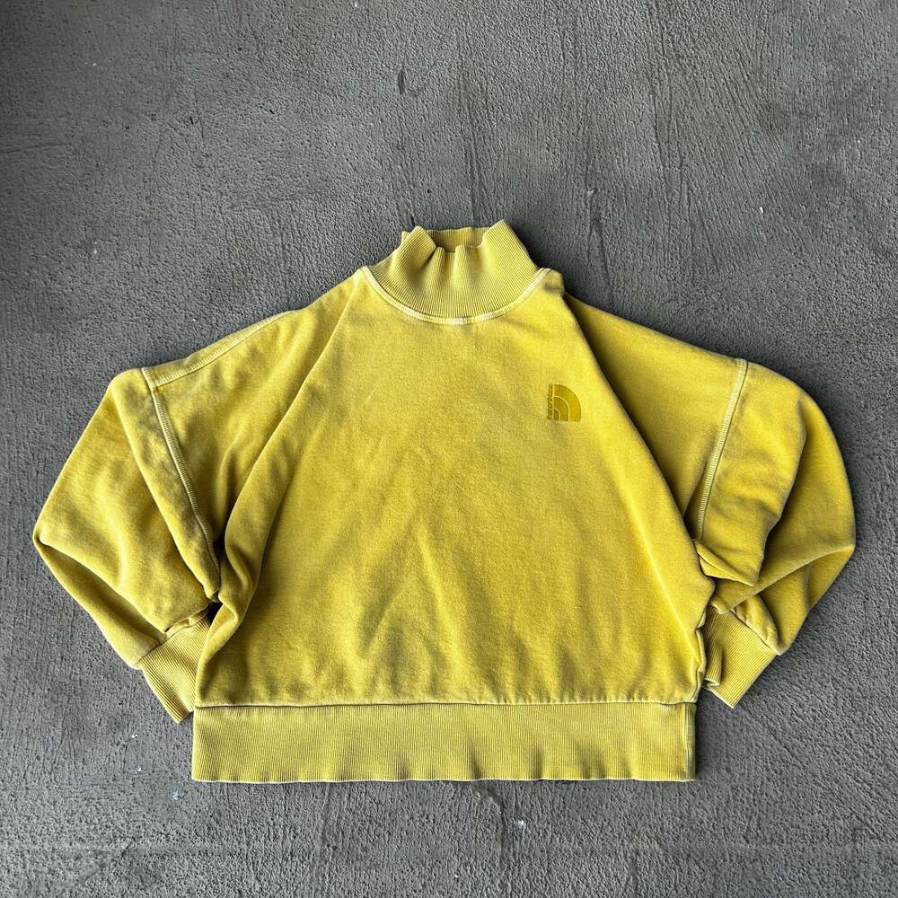 The North Face Women's Garment Dye Mock-Neck Pullover Sweatshirt